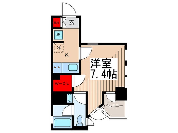 パークプレミア門前仲町の物件間取画像